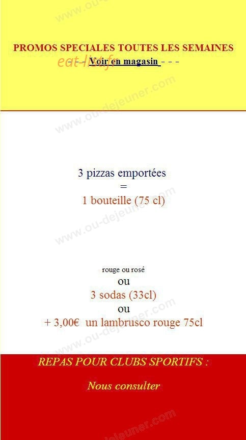 Pizz A Dom — carte page 6