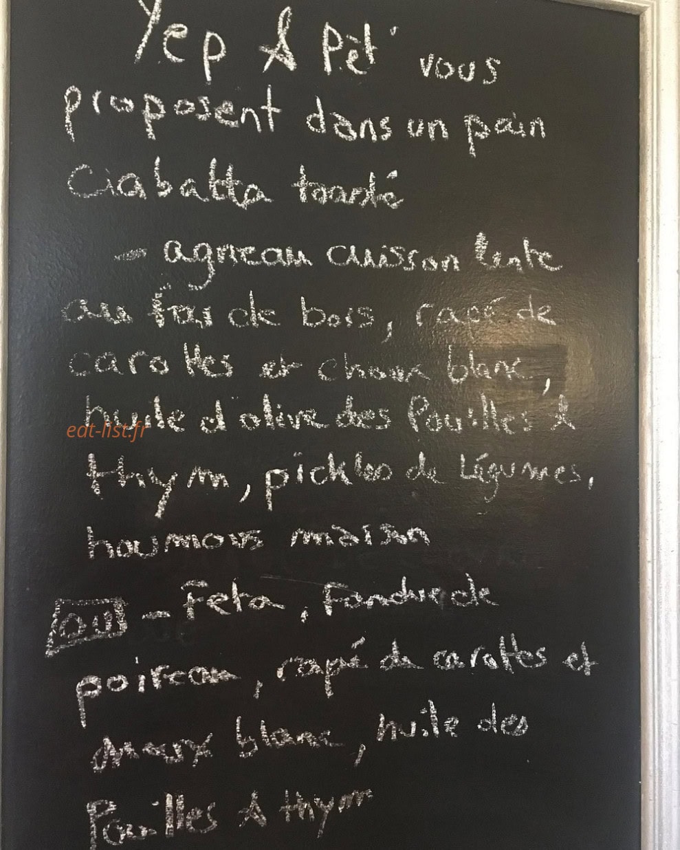 Yep & Pèt' — carte page 1