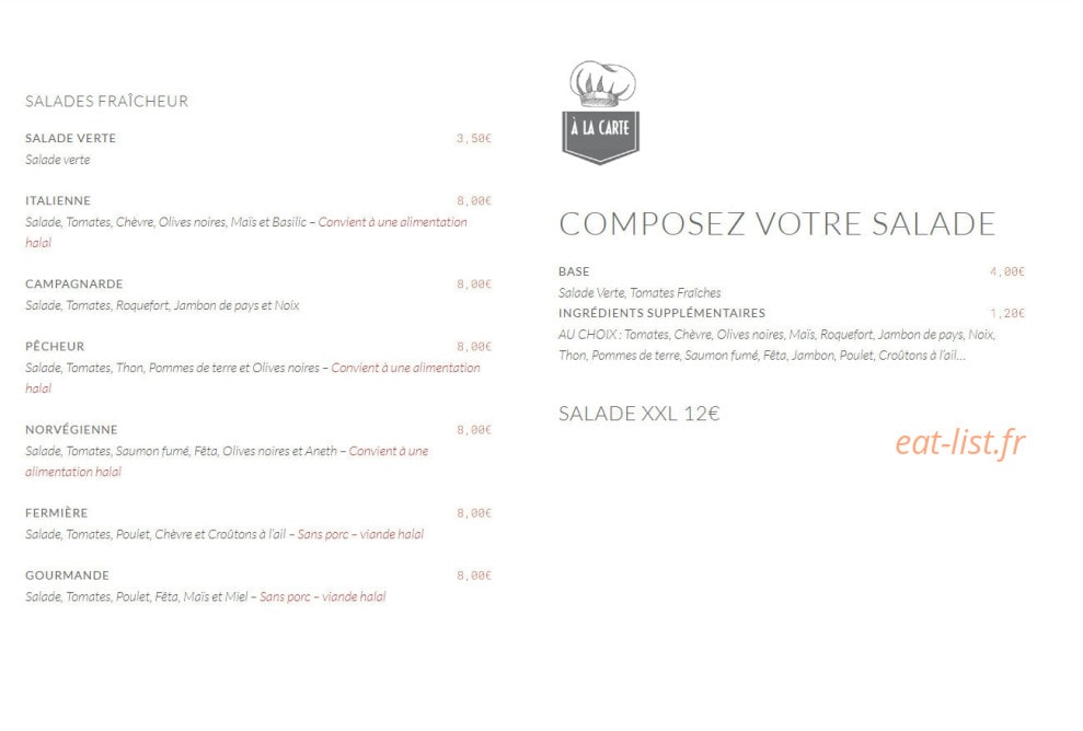 Cosne pizza — carte page 5