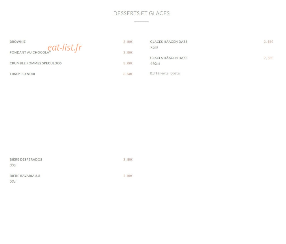 Cosne pizza — carte page 6