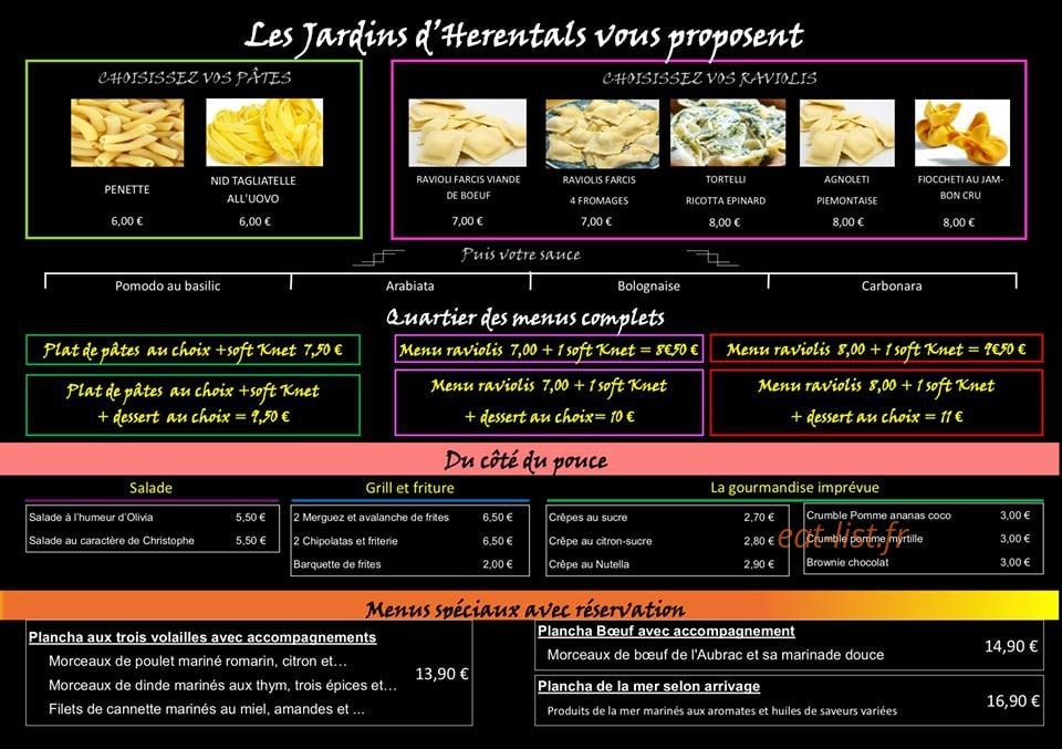 Les jardins d'Herentals — carte page 1