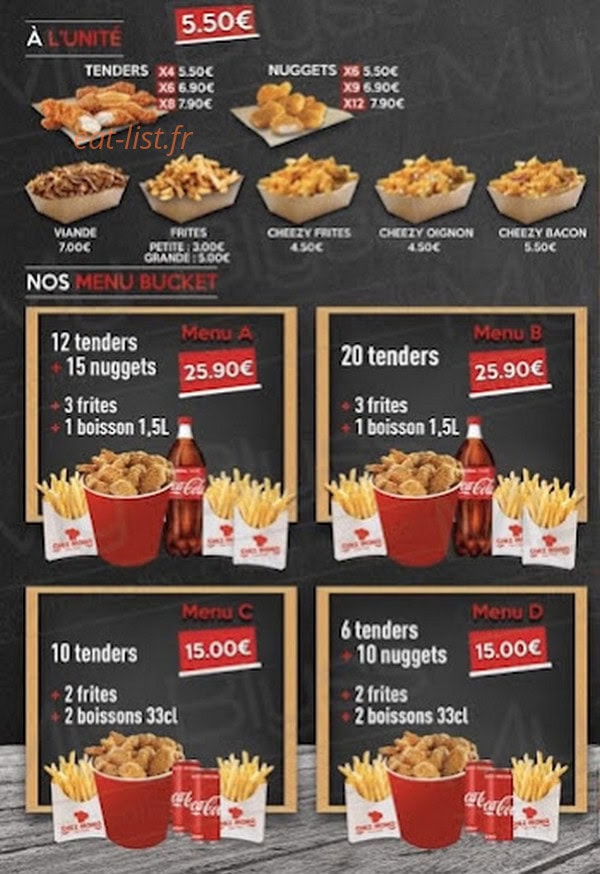 O' Delice — carte page 3