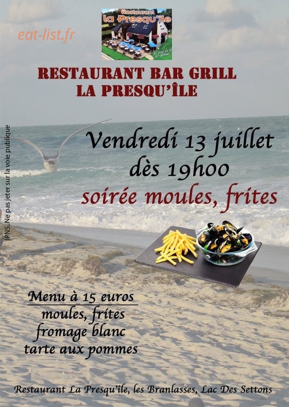 La Presqu île — carte page 1