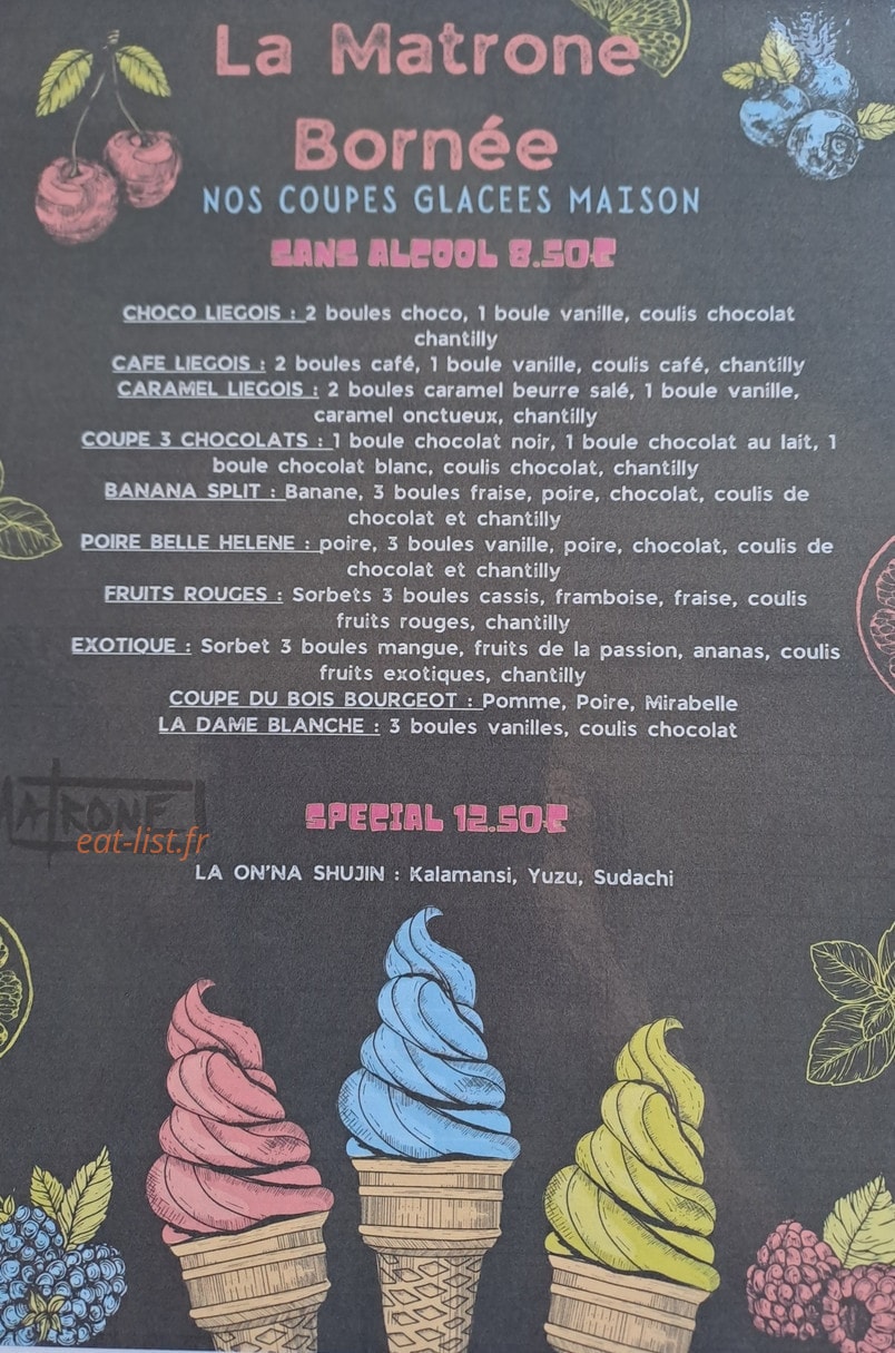 La Matrone Bornée — carte page 3