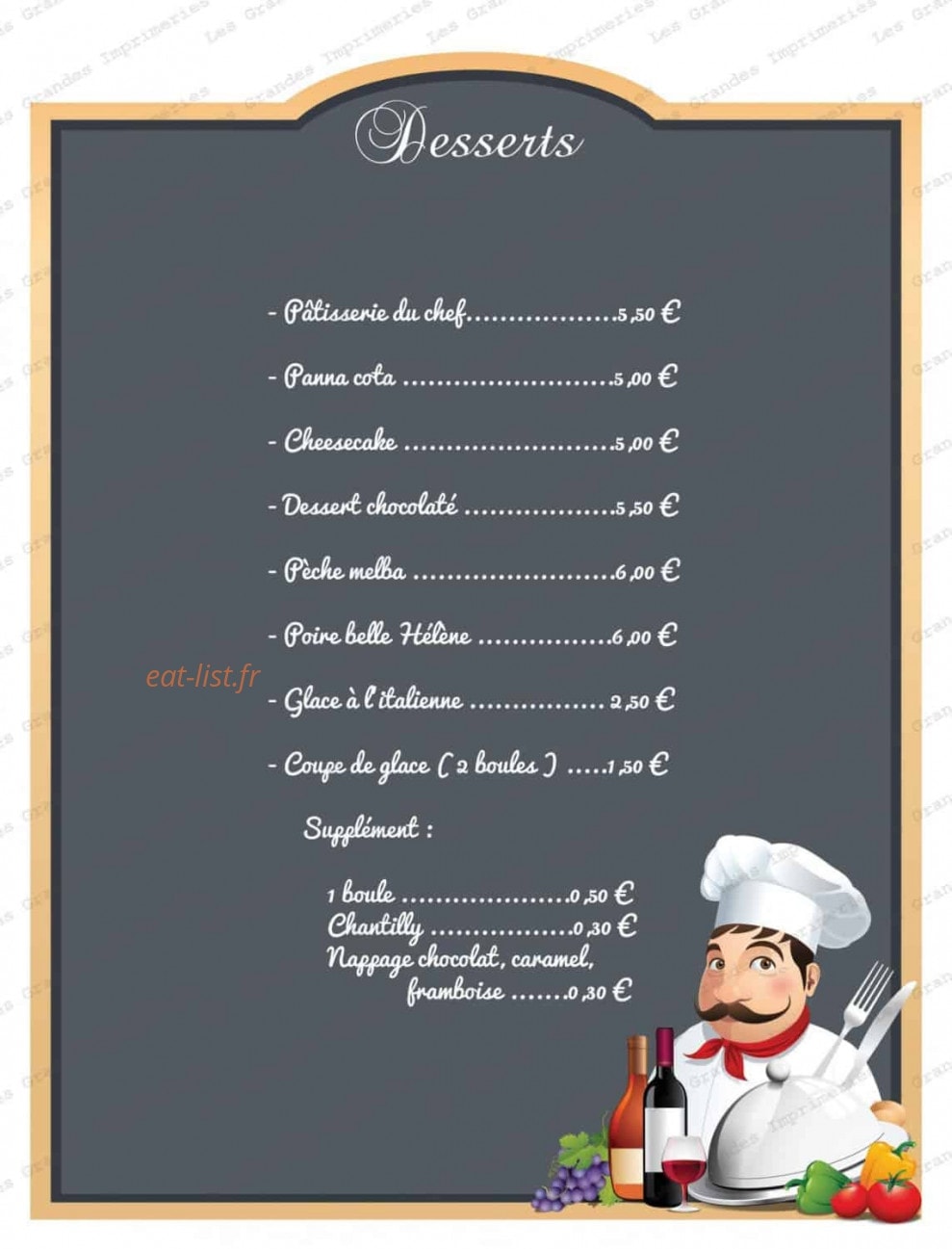 L'escale — carte page 2