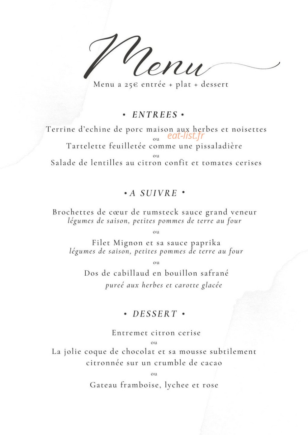 Le Ti’ Chasne — carte page 1