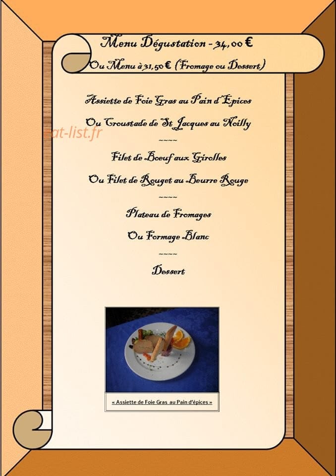 Le Clos de la Bussière — carte page 5