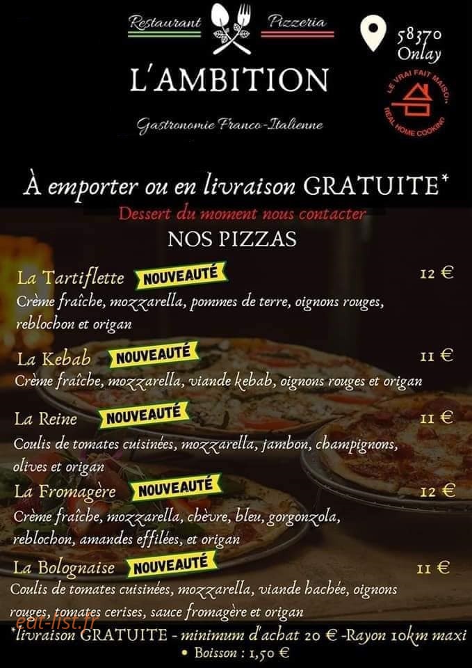 L' Ambition — carte page 2