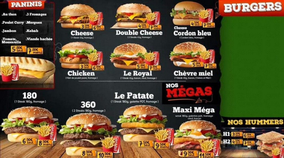 Chez Momo — carte page 2