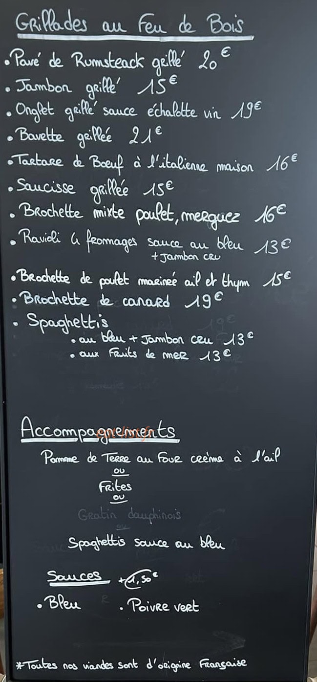 Le Moliere — carte page 1