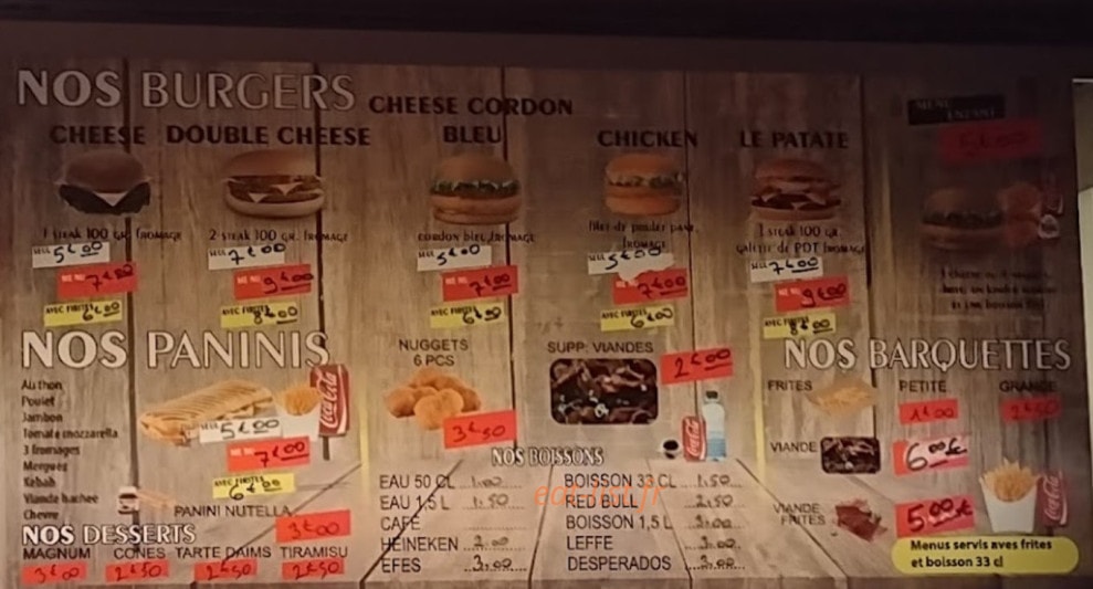 Istambul Kebab — carte page 1