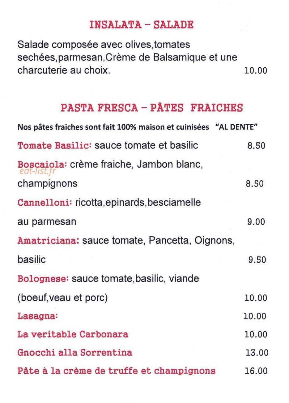 La gondola — carte page 3