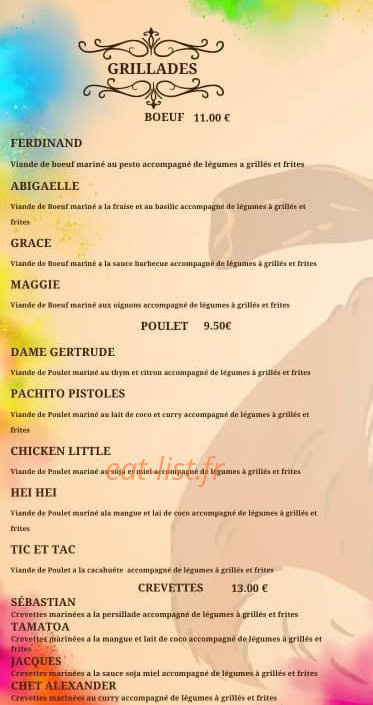 L'Escale des Roches — carte page 3