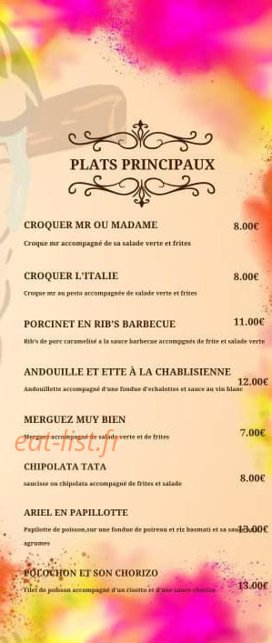 L'Escale des Roches — carte page 2