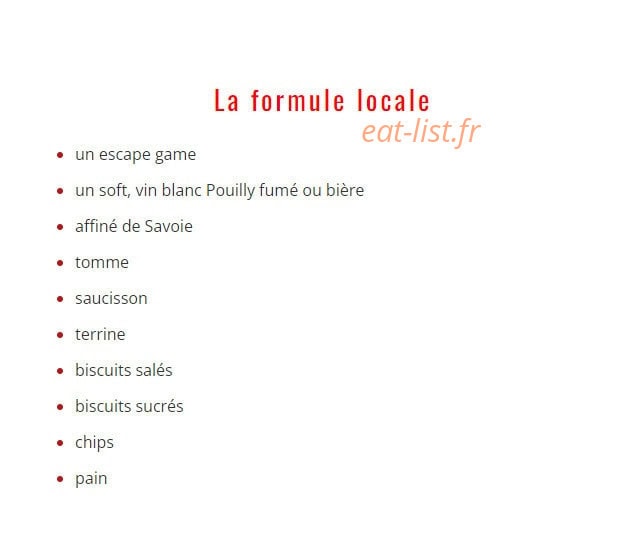 Carte et menu de La Tanière des enragés à Varennes Vauzelles — Les formules locales