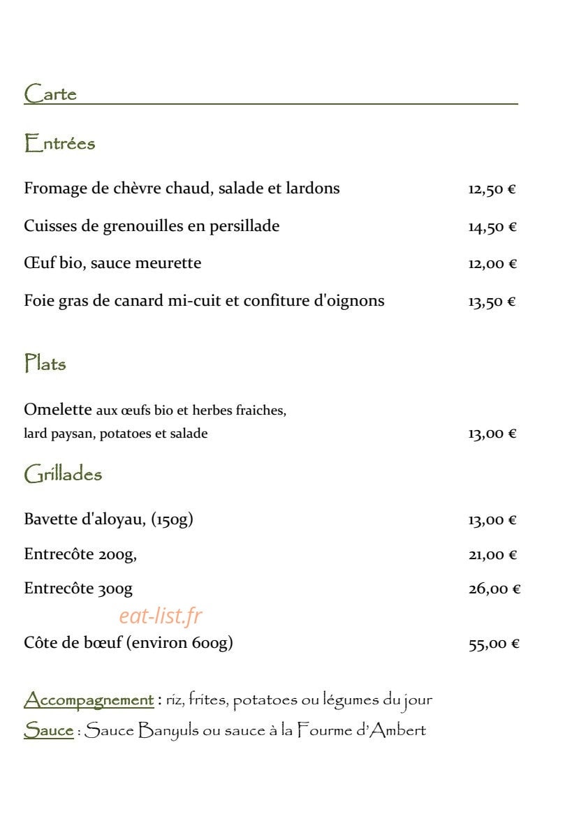 Le Papy's — carte page 5