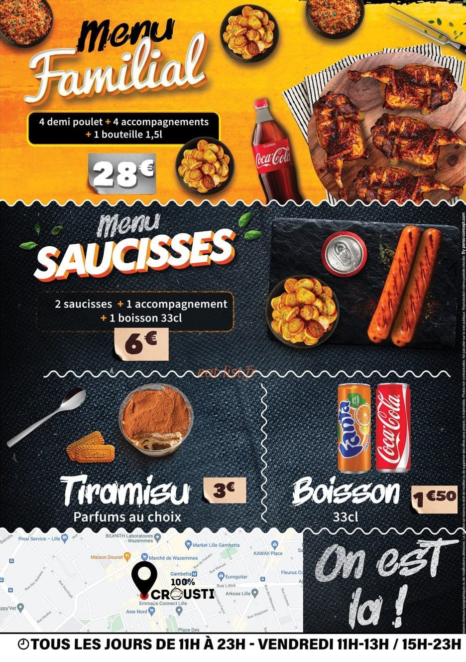 100% Crousti Original — carte page 4
