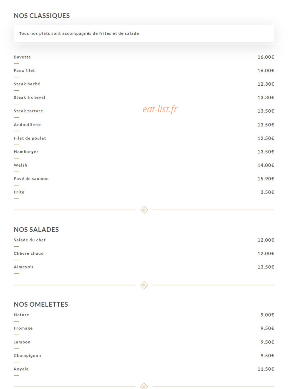 Almeyo — carte page 1