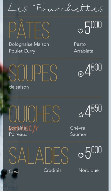 Au 30 meal — carte page 3