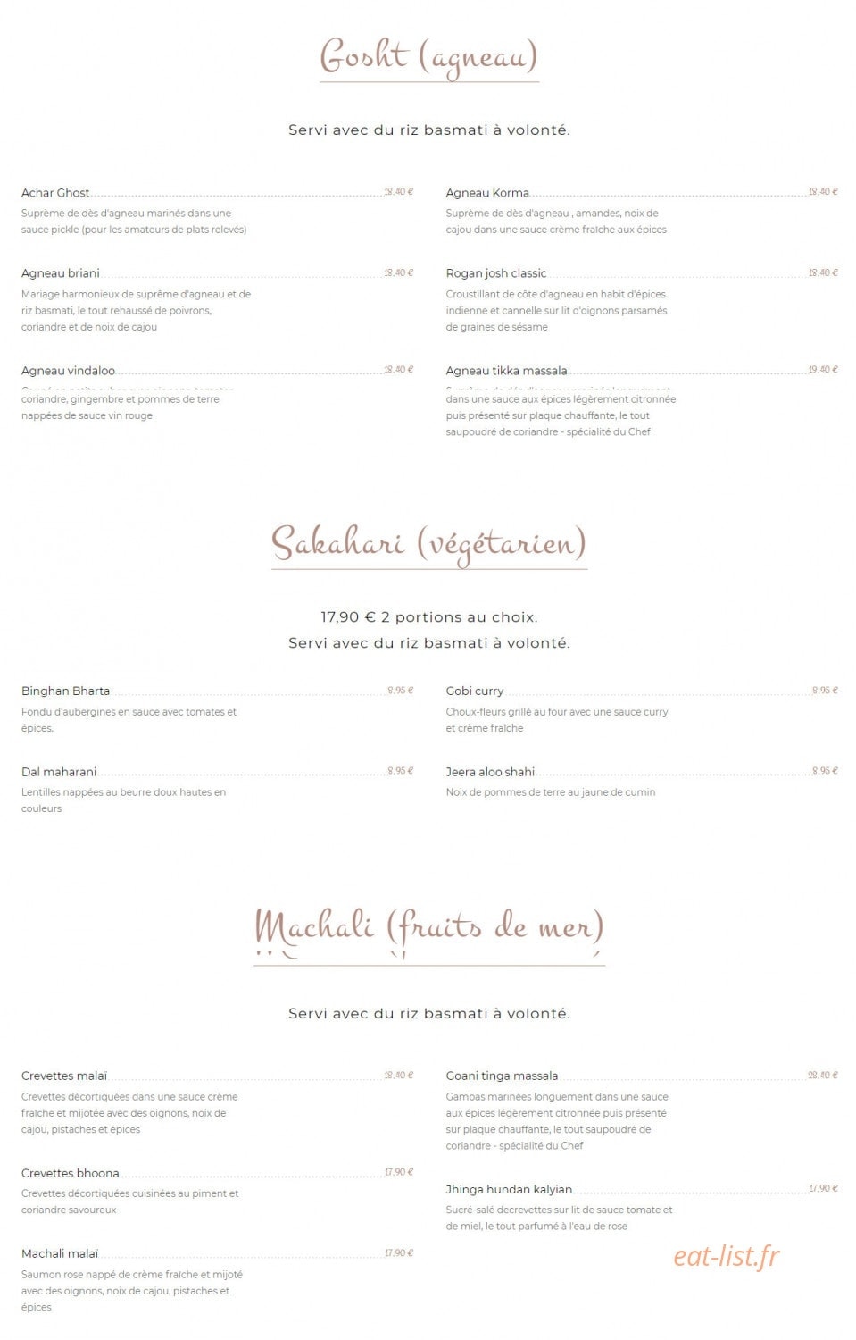 Aux Indes — carte page 3