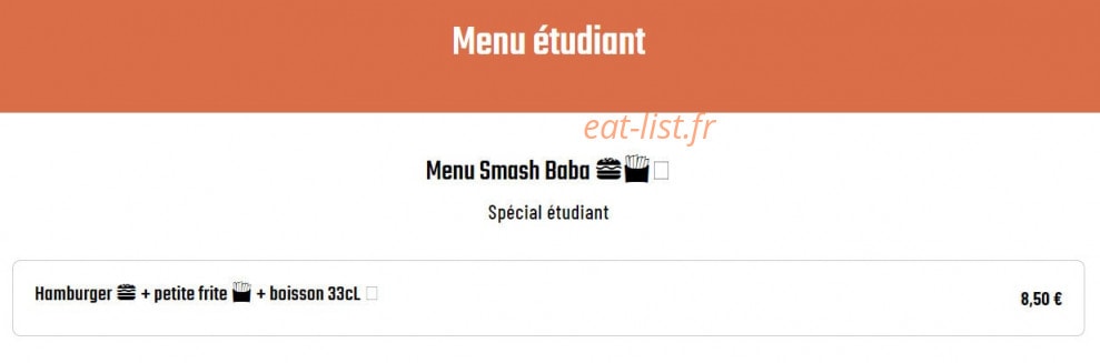 Baba Burger & Poké — carte page 4