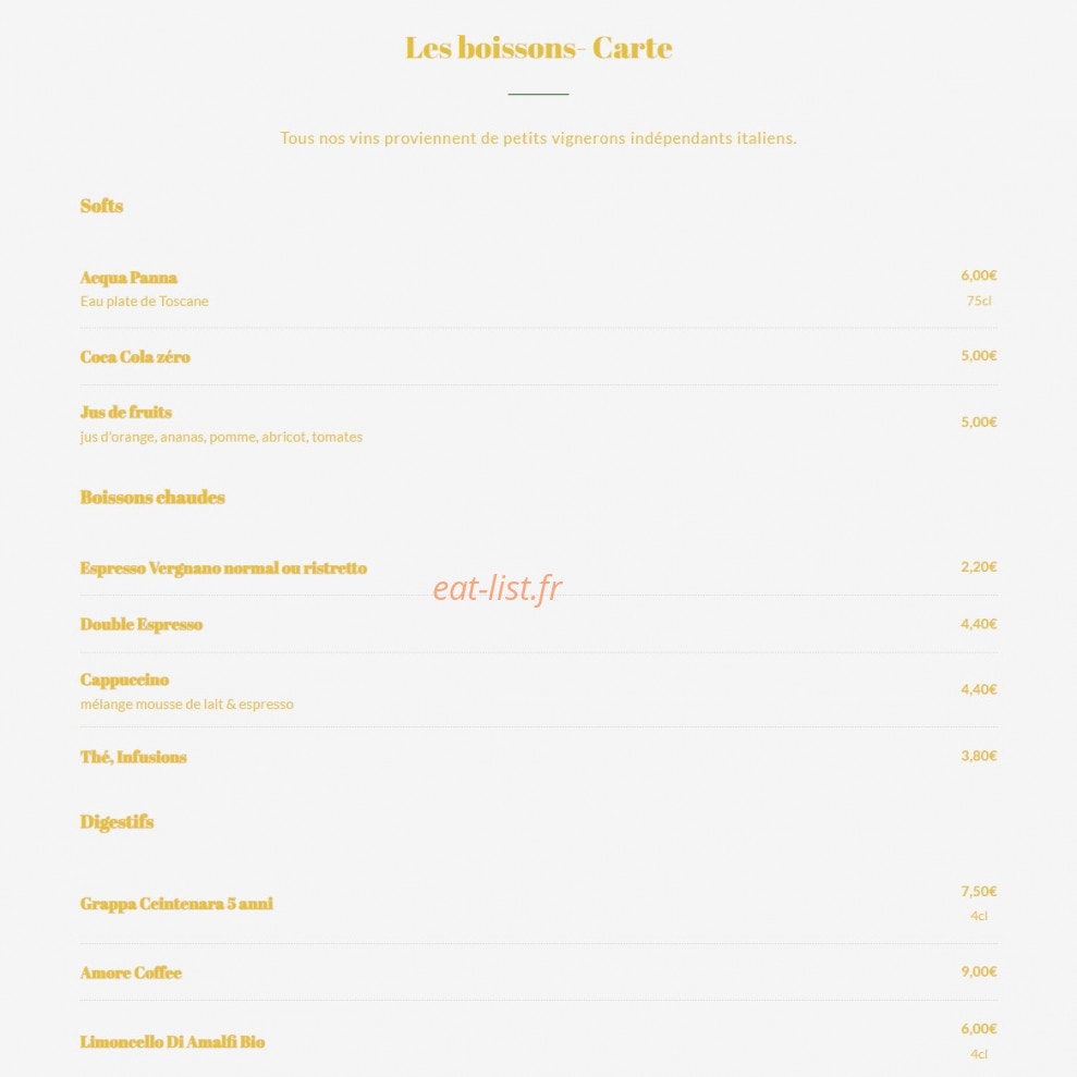 Bacio Divino — carte page 8