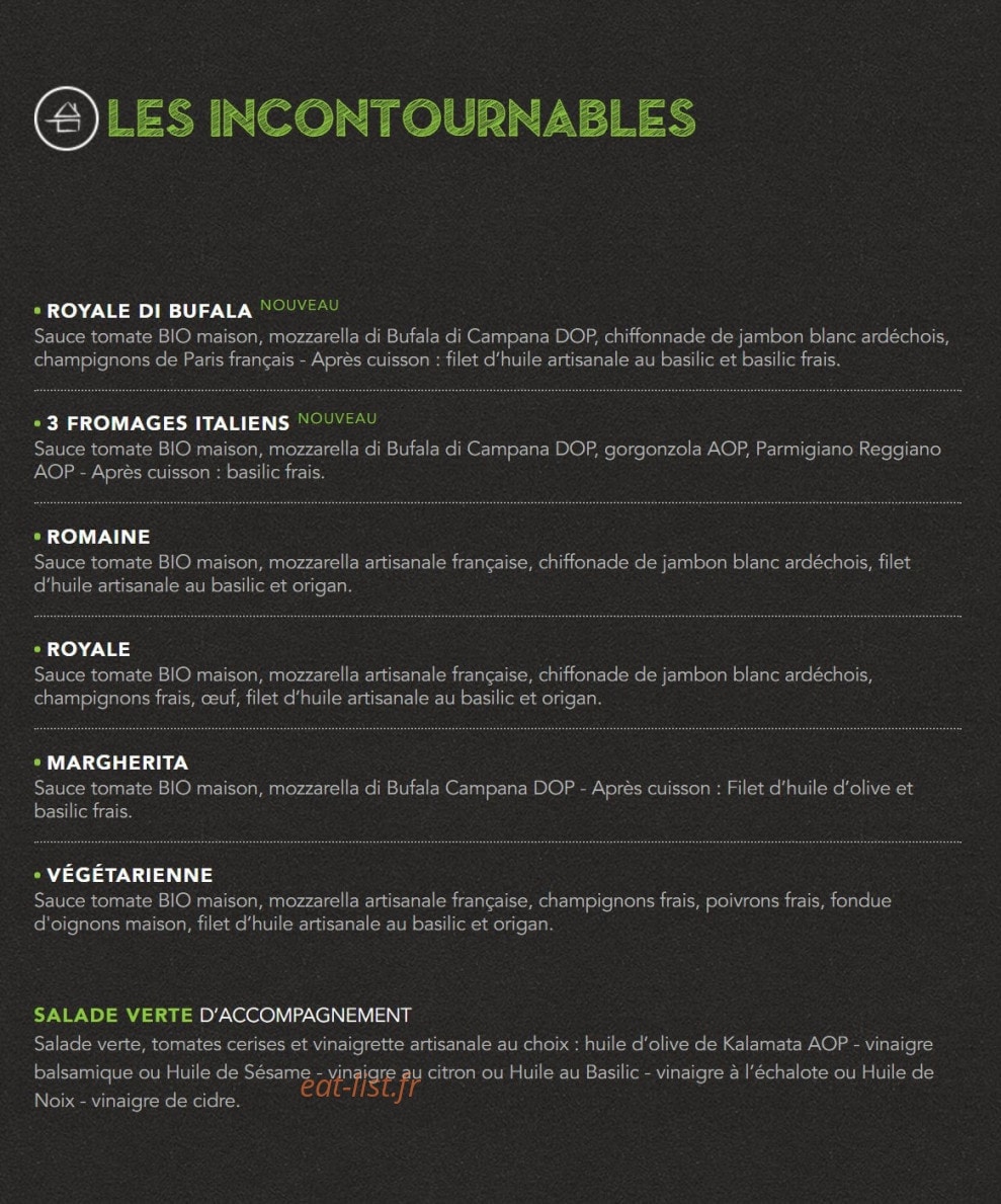 Basilic & Co — carte page 2