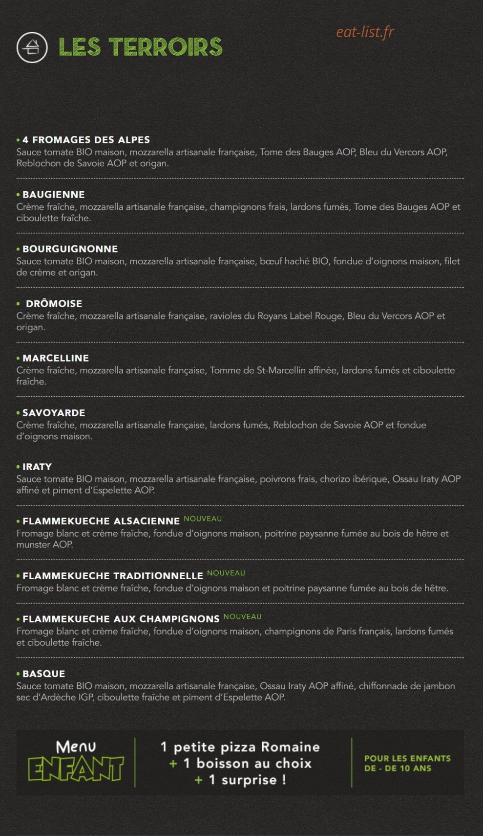 Basilic & Co — carte page 4