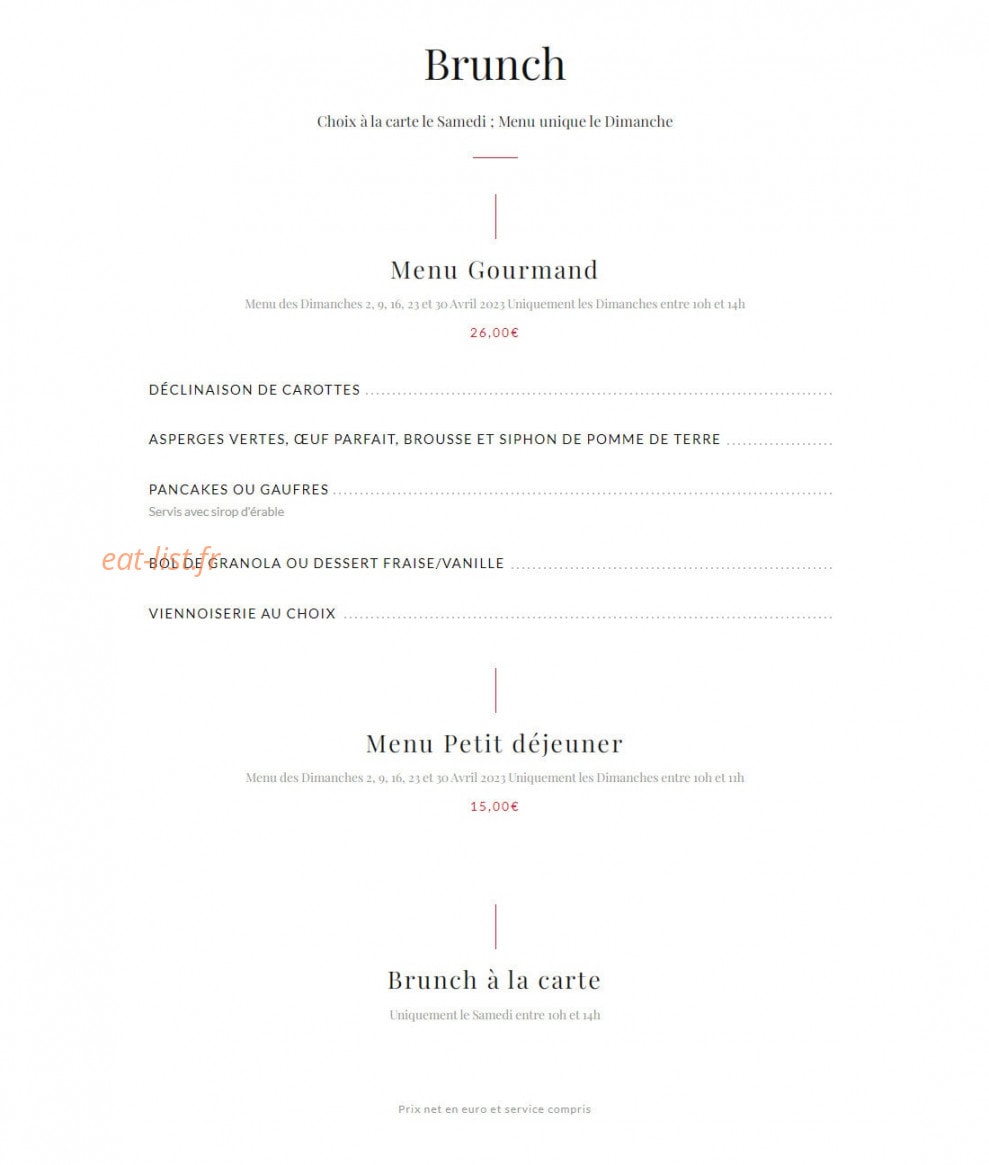 Bec à Sucre — carte page 4