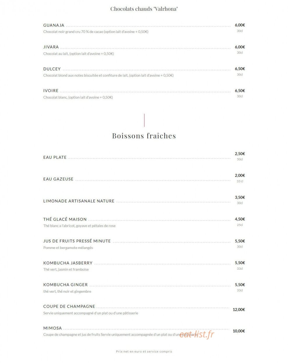Bec à Sucre — carte page 3