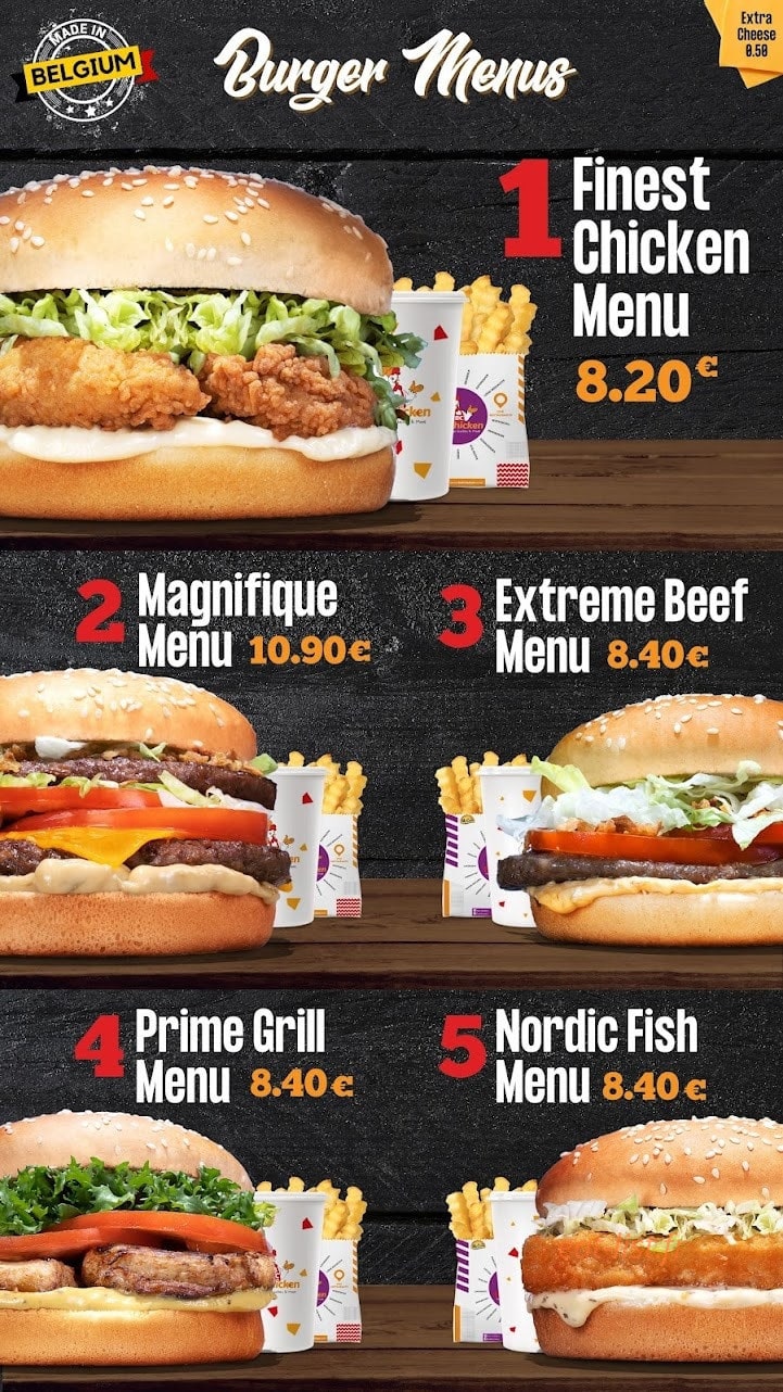 Belchicken — carte page 2