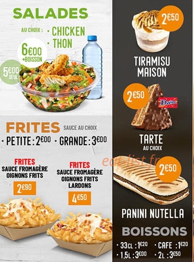 Best Tacos — carte page 1