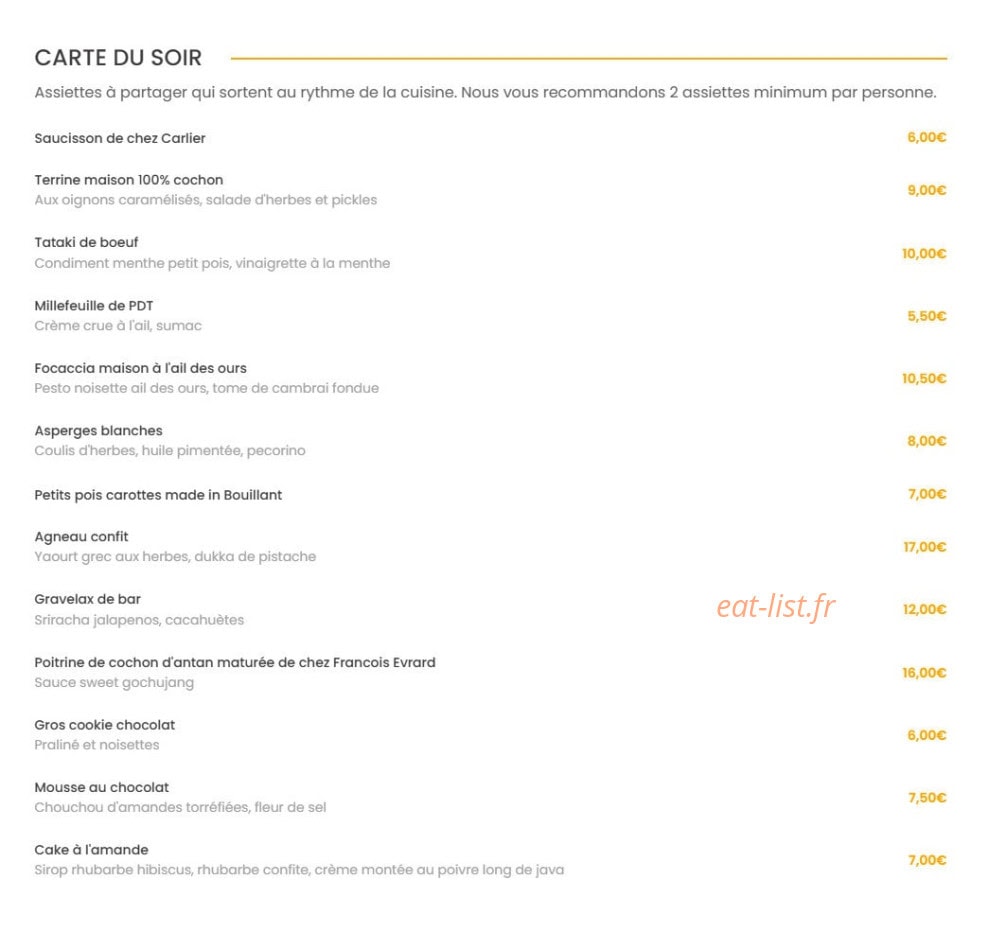 Bouillant — carte page 2