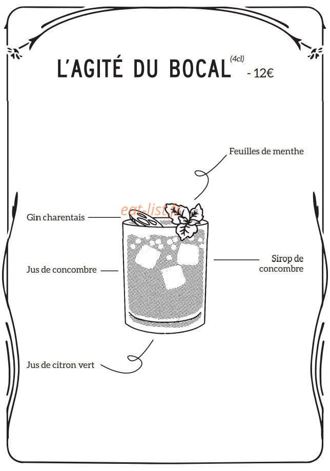 Brasserie Campion — carte page 25