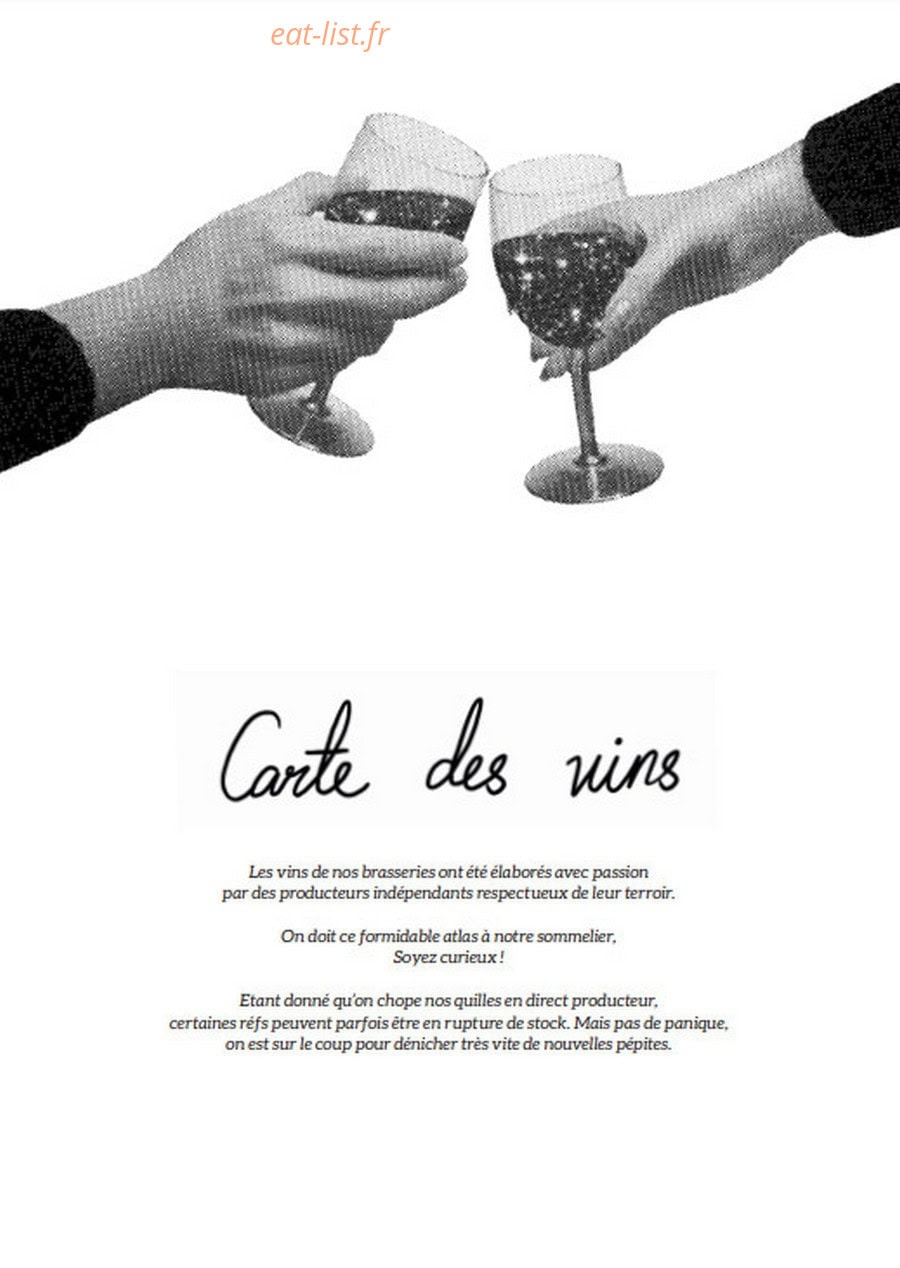 Brasserie Campion — carte page 11