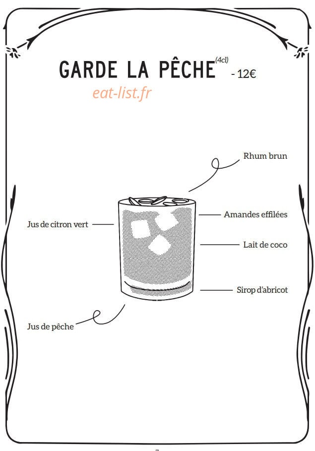 Brasserie Campion — carte page 24