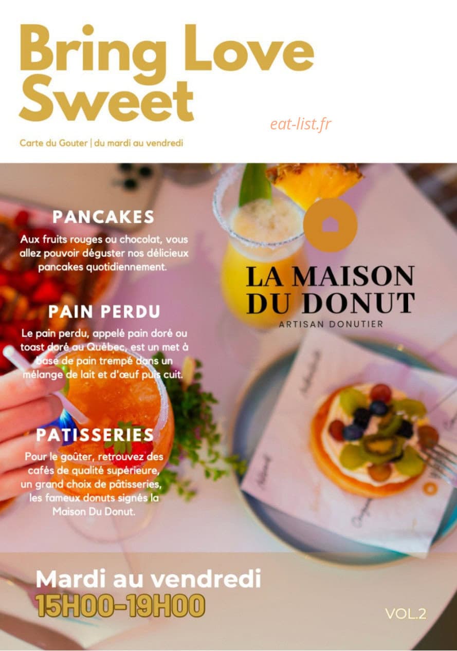 Bring Café — carte page 2