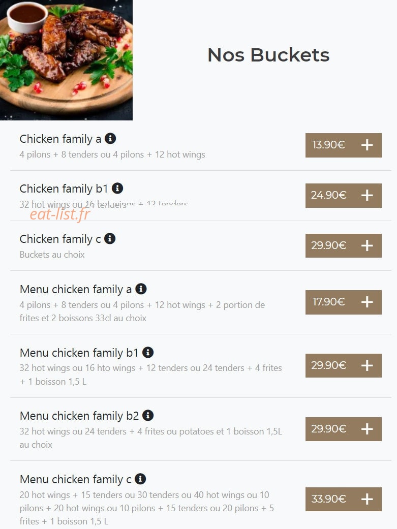 Burger Family — carte page 3