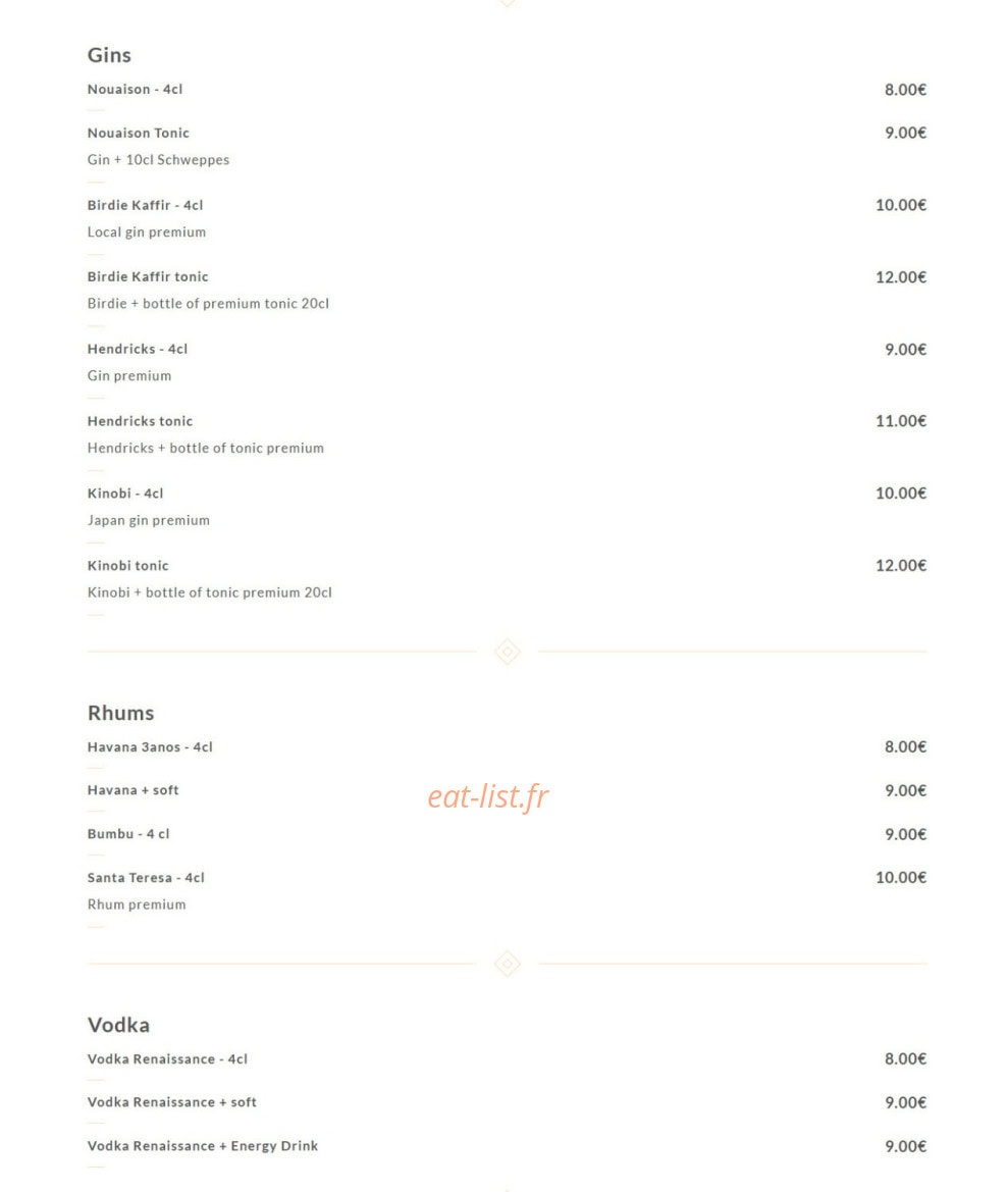 café bonneville — carte page 4