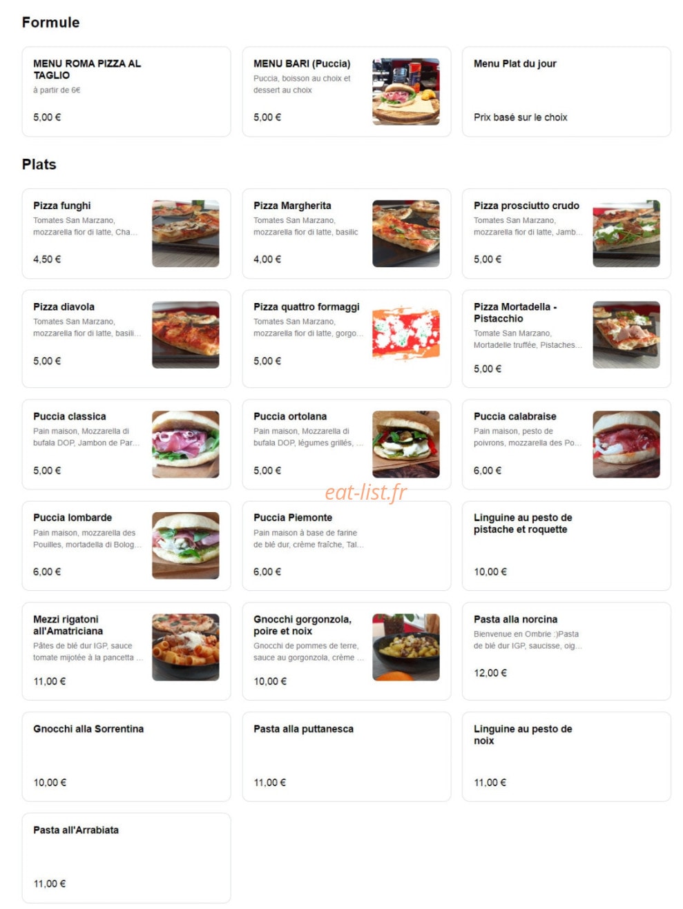 Ciccio — carte page 1