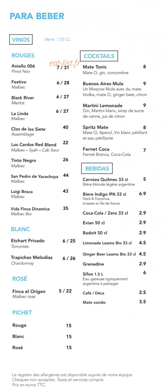 Clasico Argentino — carte page 3