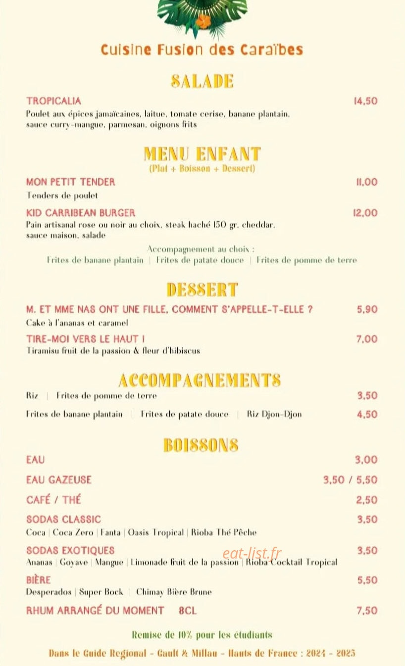 Coco's — carte page 2