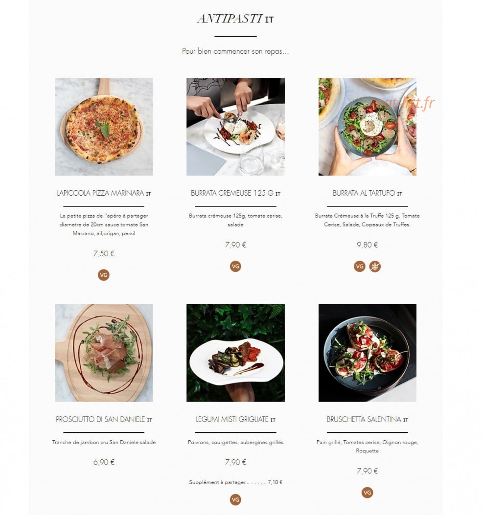 Come Prima — carte page 1