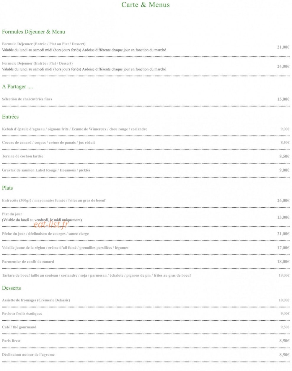 Comptoir 44 — carte page 1