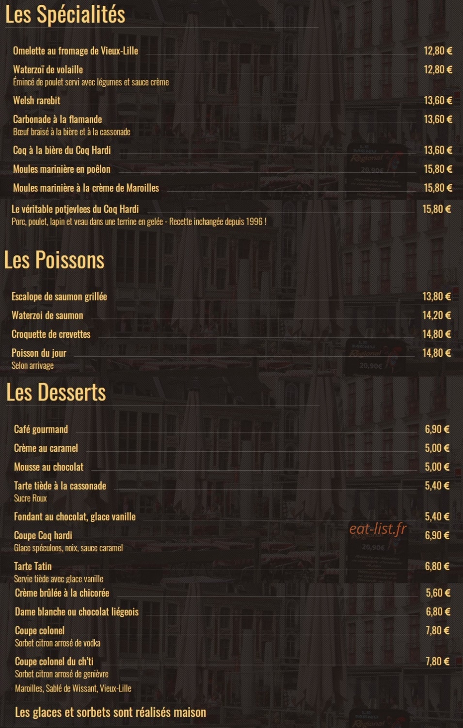 Coq Hardi — carte page 2