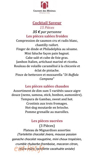 Couvent des Minimes — carte page 1