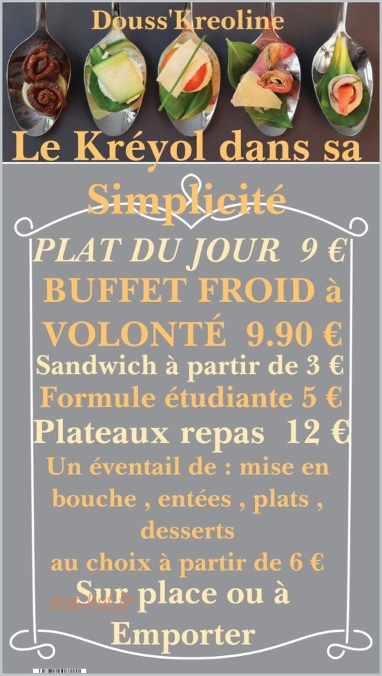 Douss'Kréoline — carte page 3