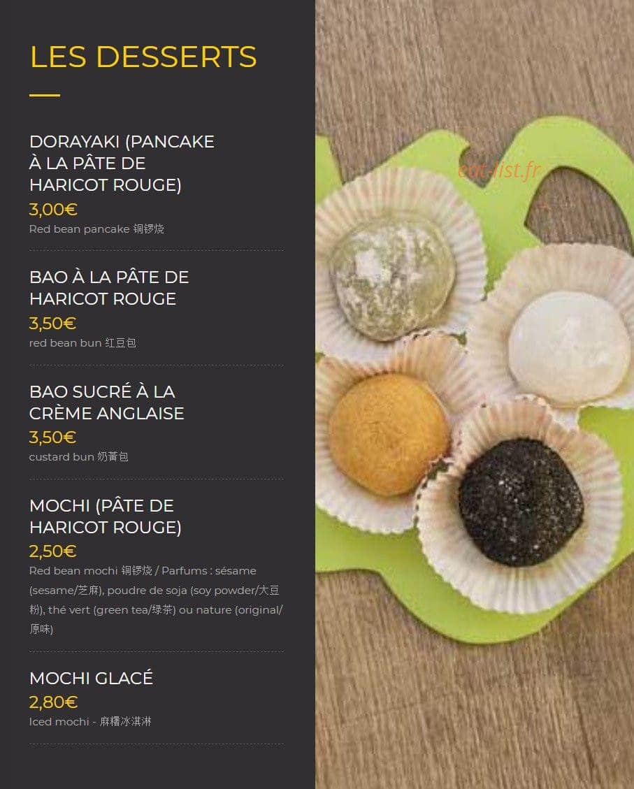 Dumplings & Co — carte page 3