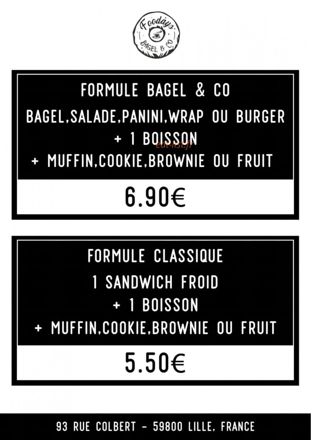 Fooday — carte page 2