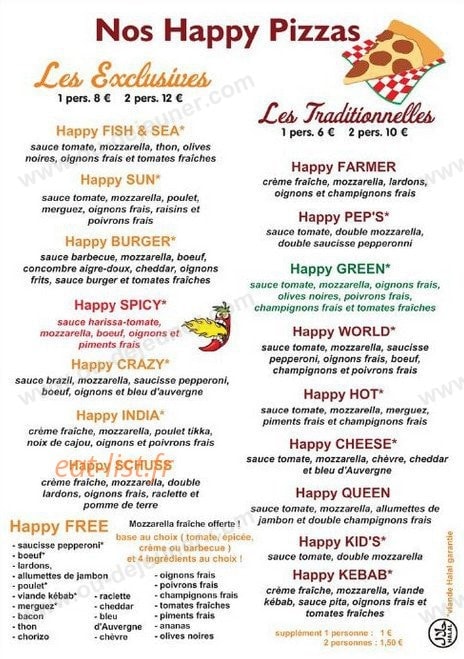 Happy Fox — carte page 3